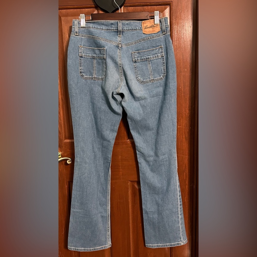 Signature Levi Strauss Stretch Bootcut Jeans Womens Size 6 - Picture 2 of 3